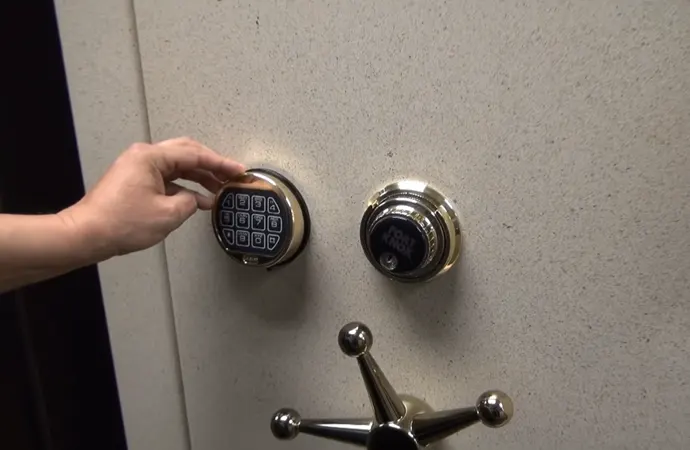 Most gun cabinets lock, while all gun safes do.