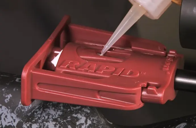 Apply Bore Solvent to the Bore