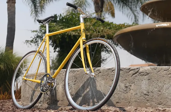 As fixies bear the minimum parts and have no complicated attachments, they look light, and they feel light As fixies bear the minimum parts and have no complicated attachments, they look light, and they feel light.