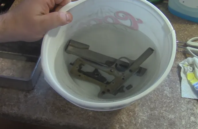 The Cold Bluing Gun Process