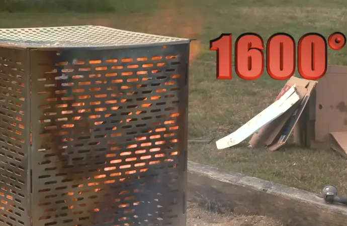 Warp refers to losing shape or getting bent while burning. It’s the most common problem you’ll encounter in burn cages.