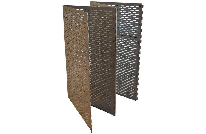 You won’t probably disassemble your burn cage to store it; rather, you’d use it in a suitable place after every use.