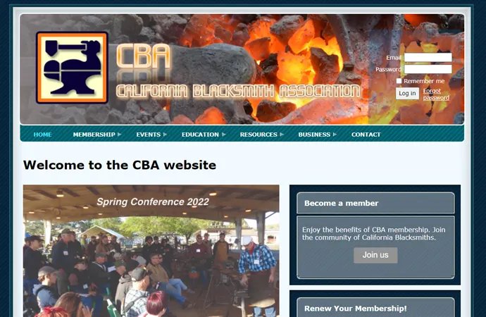 California Blacksmith Association California Blacksmith Association