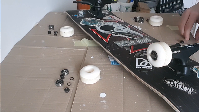 Cleaning Skateboard Wheels: How To Do It With 10 Easy Steps? Reassemble the Wheels into the Skateboard