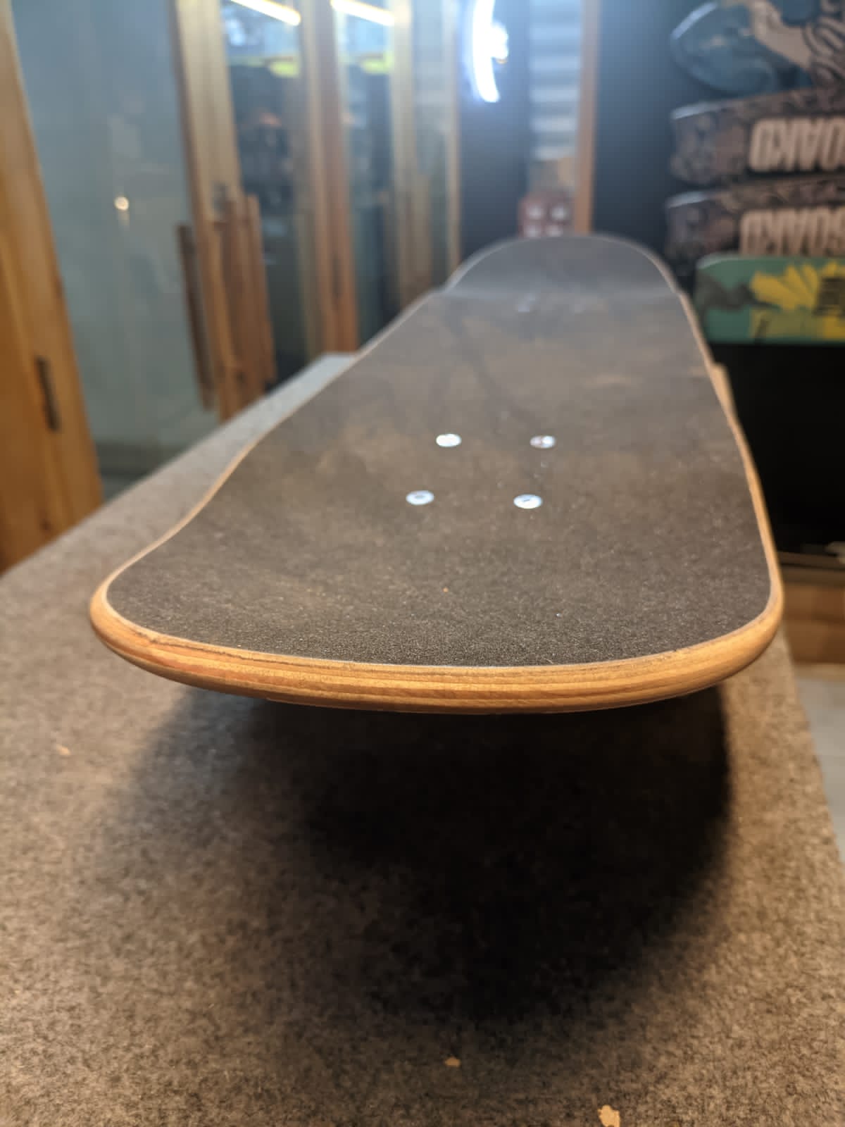 Ripstik Vs. Skateboard: The Battle of the Boards Decoded! To propel a skateboard, you must use your leg to push the ground backward.