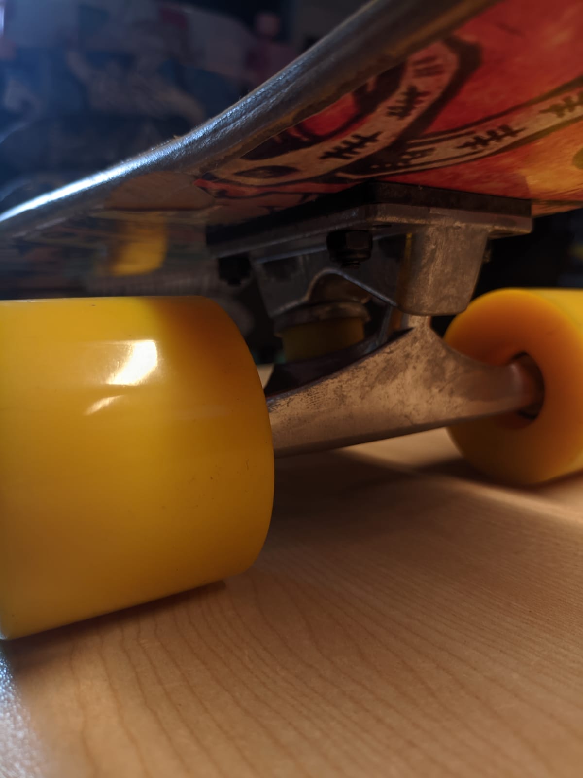 Roll Over Anything Another noteworthy trait of the wheels is their hefty dimensions.