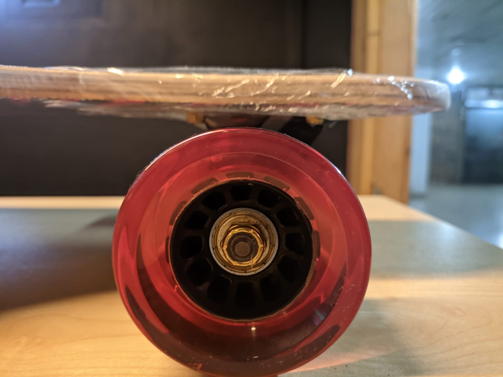 Larger wheels offer a smoother ride and are better for cruising, whereas smaller wheels are easier to maneuver and are better for tricks and stunts.