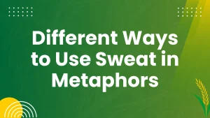 Sweating Metaphors: Expressive Language in English
