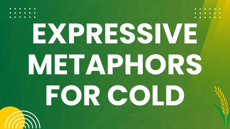 Icy Tongues: Mastering Metaphors for Cold in English Icy Tongues: Mastering Metaphors for Cold in English