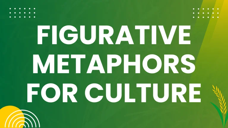Culture as Metaphor: Exploring Figurative Language